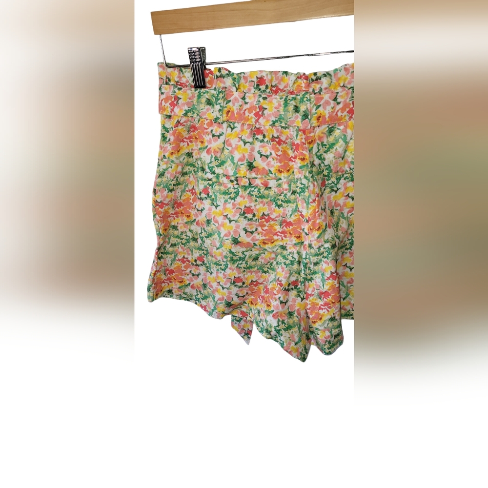 Loft Paperbag Shorts Floral - Picture 12 of 14